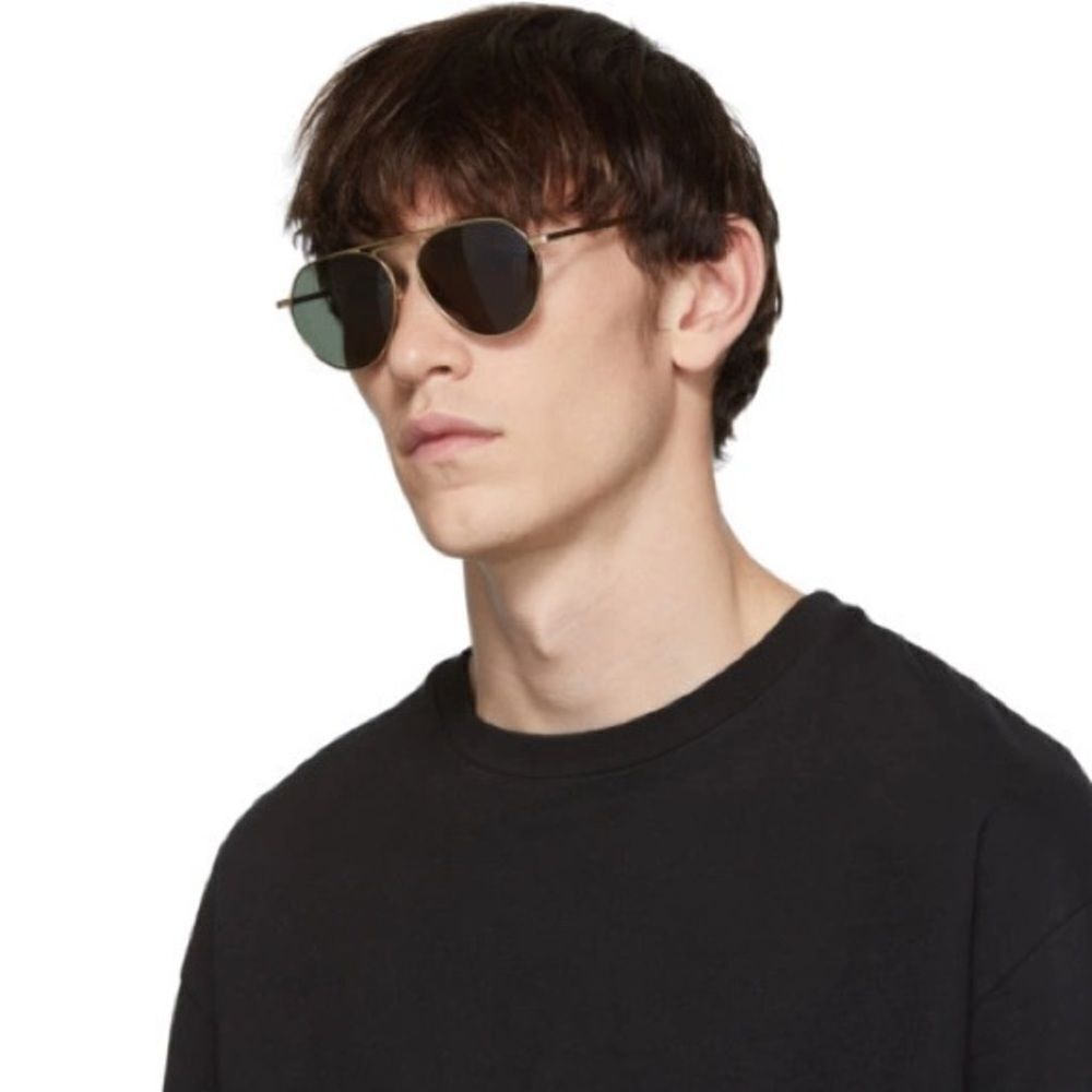 CUTLER AND GROSS Sunglasses 1309 001 Aviator Men NEW